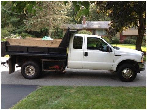 2000 7.3l diesel powerstroke f350 dually dump truck xlt 4x4 - $13,500 thumbnail 2