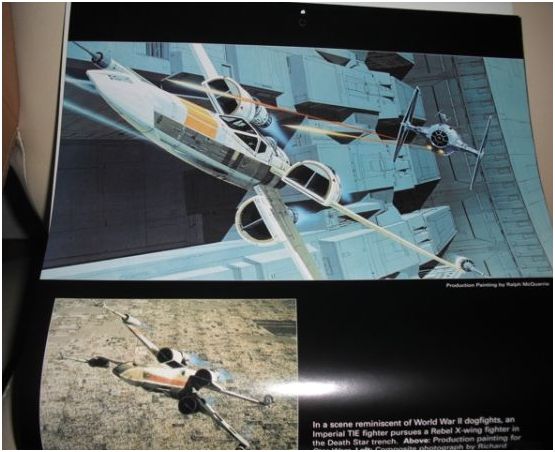 star wars 1997 calendar by ralph mcquarrie - $25 thumbnail 3