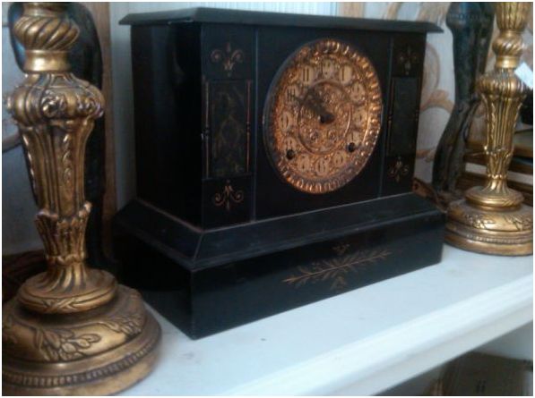 antique clock - $150 thumbnail 2