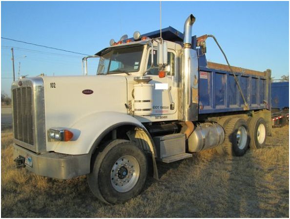 2008 peterbilt 367 tandem dump truck "475 hp cat c15 engine" - $85,500 thumbnail 2