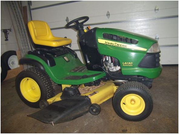09 john deere riding mower, 85 hrs, 21 hp, 48 cut, automatic, with bagger! - $1, thumbnail 2