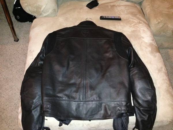 bell rs-1 helmet and rev-it leather jacket - $350 thumbnail 4