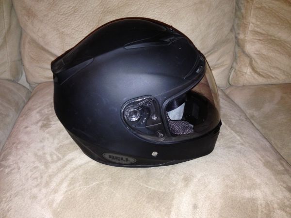 bell rs-1 helmet and rev-it leather jacket - $350 thumbnail 2
