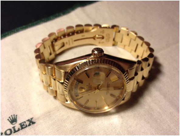 rolex president 18k - $8,900 thumbnail 2