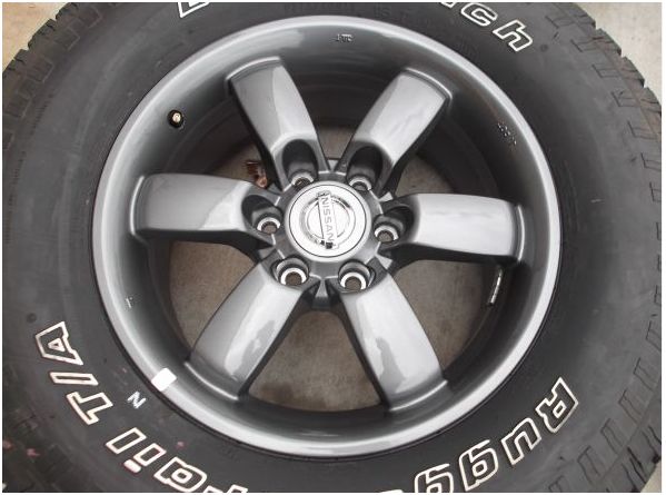 18" nissan 2013 titan pro-4x gray wheels tires rims armada qx56 - $1,599 thumbnail 2