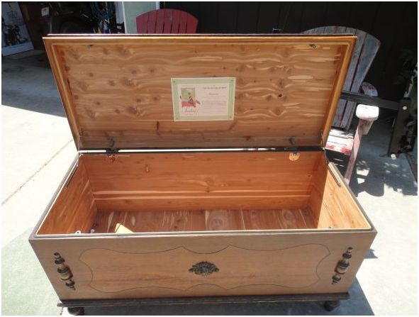 vtg cedar chest by northland sealed "her" choice - $199 thumbnail 3