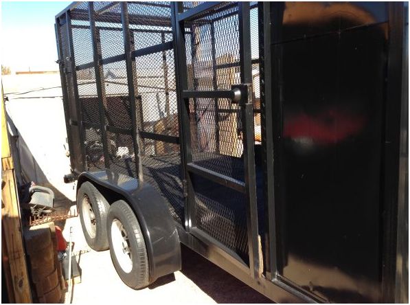 heavy duty landscape trailer huge dual axle - $3,200 thumbnail 2