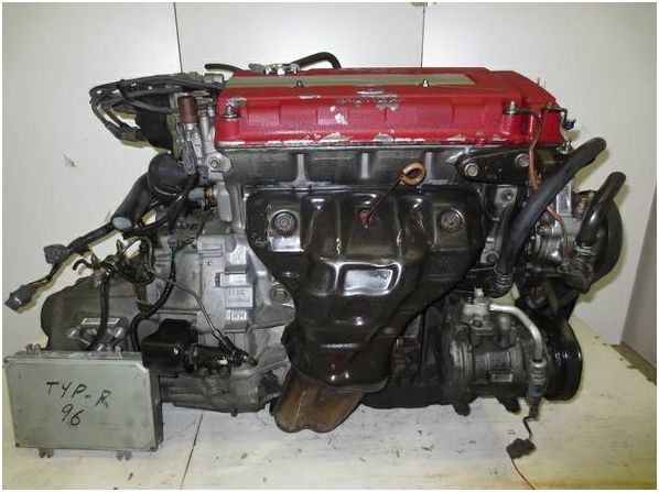 acura integra b18c type-r obd2 1996+ motor, mt 5 speed lsd trans - $3,500 thumbnail 4