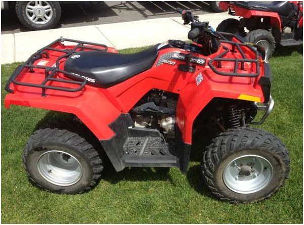 2007 polaris sportsman saw tooth 200 atv - $2,300 thumbnail 3