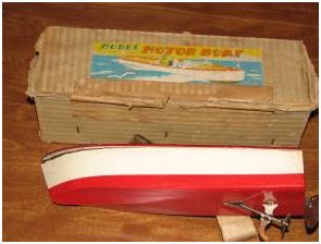 1952 antique toy speedboat - $400 thumbnail 3