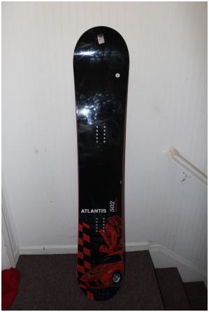 atlantis 163 cm 502 speed series snowboard muscle2 163 model - $125 thumbnail 2
