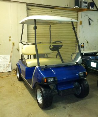 2003 club car ds iq - custom! 19.5 mph - $1,800 thumbnail 2