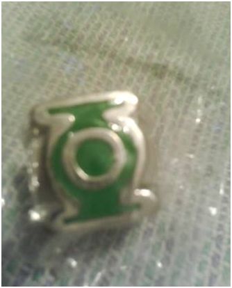 superman stainless steel necklace and a green lantern ring - $15 thumbnail 2