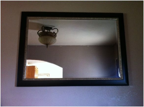 black dining set table chairs buffet and mirror - $1,500 thumbnail 2