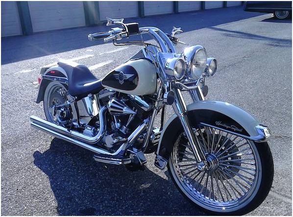 93 custom harley heritage softail nostalgia - $8,999 thumbnail 2