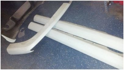 2001 to 2006 bmw body kit. mutec. 330ci. - $300 thumbnail 3