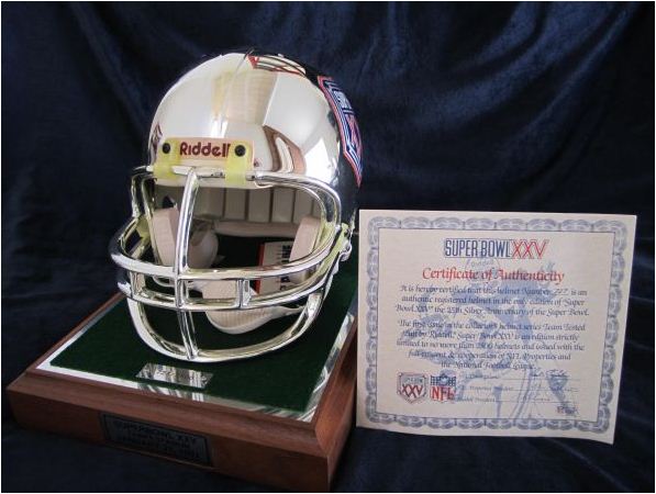 nfl 25th anniversary collectors helmet riddell - $299 thumbnail 2