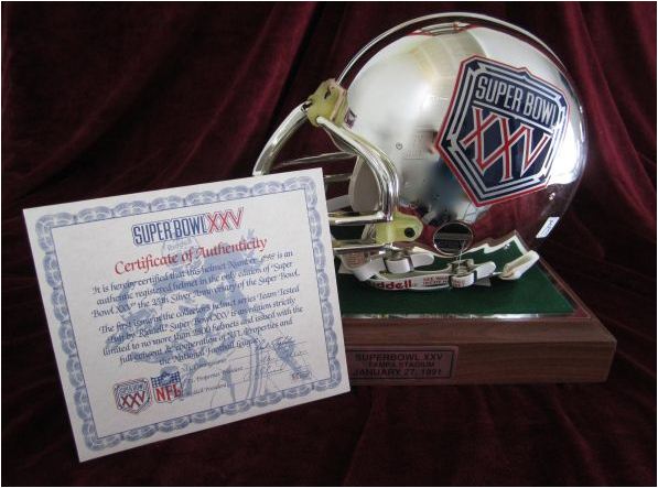 nfl 25th anniversary collectors helmet riddell - $299 thumbnail 3