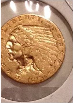 1912 gold coins - $265 thumbnail 2