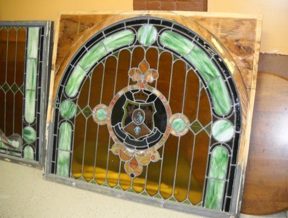 1800's vintage church stained glass - $1,500 thumbnail 2