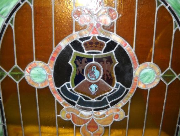 1800's vintage church stained glass - $1,500 thumbnail 3