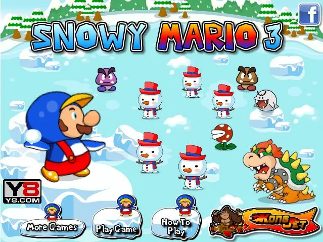 Snowy Mario 3
