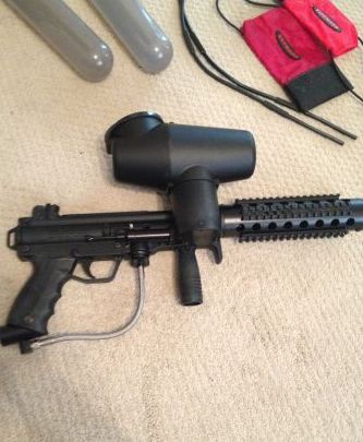 tippman a5 flatline pristine condition (paintball gun) - $280 thumbnail 2