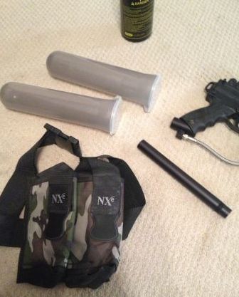 tippman a5 flatline pristine condition (paintball gun) - $280 thumbnail 3