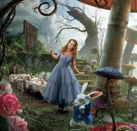 Alice in Wonderland Hidden Letters Puzzle