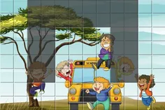 Pix Trix School Puzzle