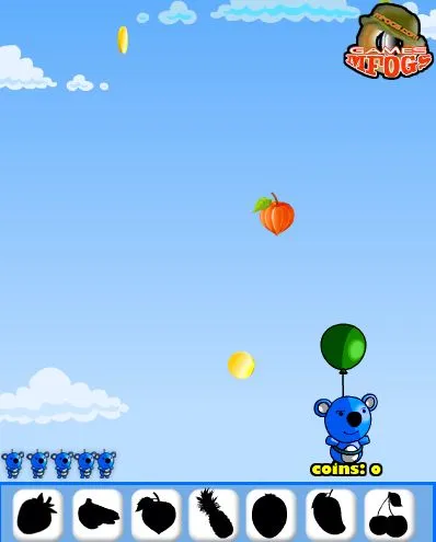Blue Panda Fruit Catcher
