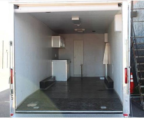 2006 48' millennium gooseneck trailer w/ living quarters toy hauler - $26,500 thumbnail 3