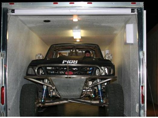 2006 48' millennium gooseneck trailer w/ living quarters toy hauler - $26,500 thumbnail 4