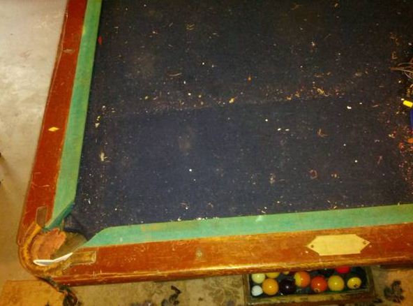 1890's pool table union league - $700 thumbnail 3
