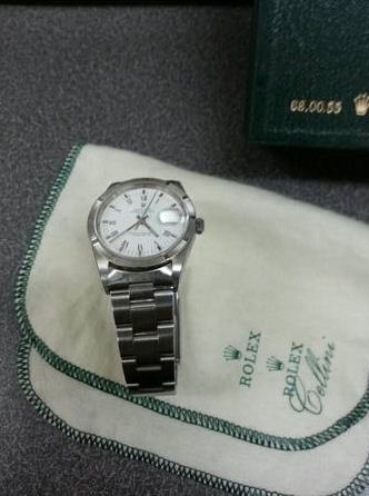 rolex date mens watch - $2,750 thumbnail 3