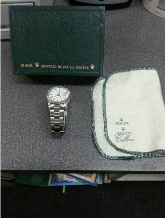 rolex date mens watch - $2,750 thumbnail 4