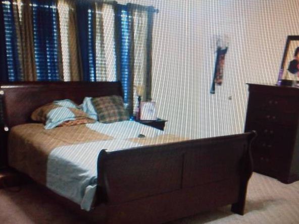 full size slay bed, red sectional microfiber couch - $20 thumbnail 3