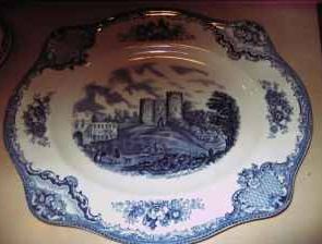 johnson bros england - old britain castles platter plates - $40 thumbnail 3