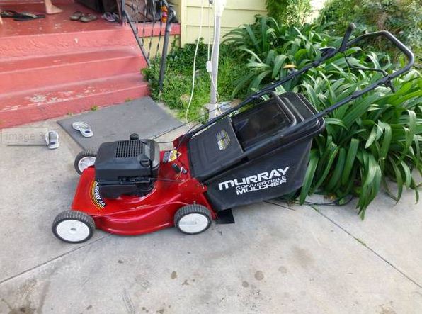 lawnmower, gas, self propelled, by murray - $145 thumbnail 2