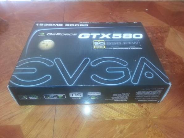 evga gtx 580 video card - $300 thumbnail 2