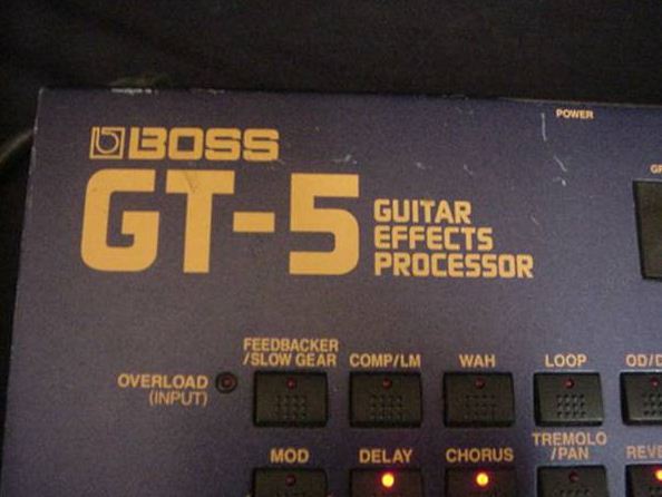 boss gt-5 guitar effects processor - $150 thumbnail 2