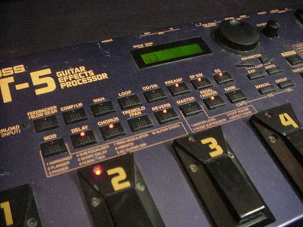 boss gt-5 guitar effects processor - $150 thumbnail 3