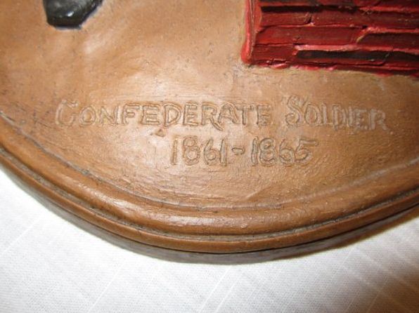 tom clark confederate soldier statue - $30 thumbnail 4