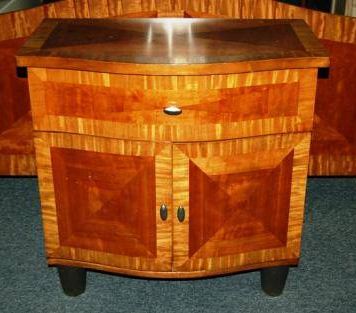 bedroom set: queen bed two night stands, one cabinet - $325 thumbnail 4