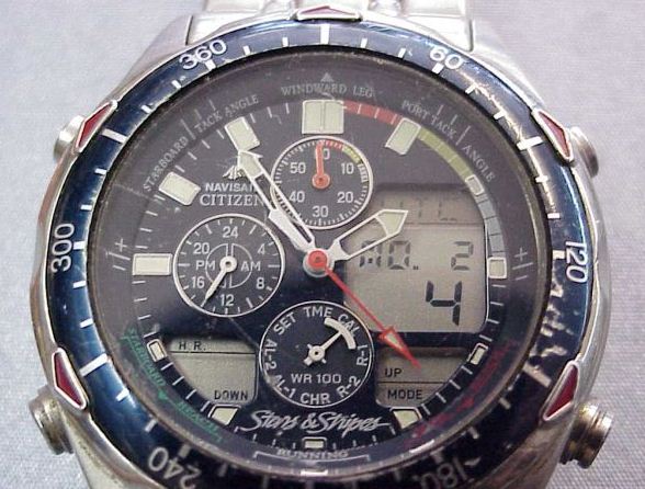 mens watch ana-digi - $225 thumbnail 2