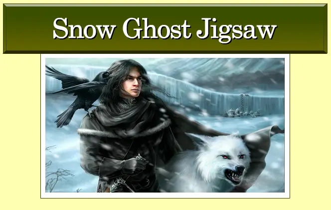 Snow Ghost Jigsaw Puzzle
