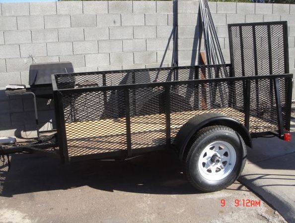 4x8 utility trailer - $1,075 thumbnail 2