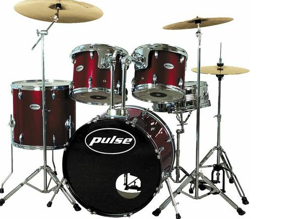 pulse pro 5 piece drum set - $300 thumbnail 2