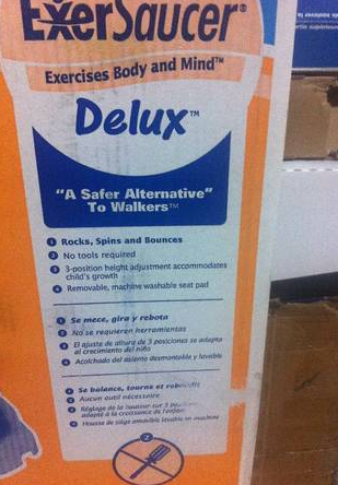 evenflo exer saucer baby walker new in box - $60 thumbnail 2