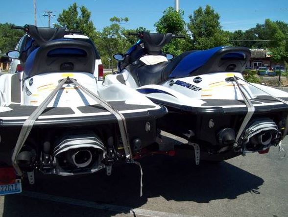 like new 2007 kawasaki jetskis on a double trailer - $12,500 thumbnail 3